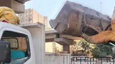 استجابة لشكاوى المواطنين.. الجيزة تزيل تعديات على 150 فدانًا بالواحات