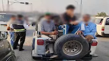 "بعد فاجعة الإسماعيلية".. حملات مكثفة لفحص سيارات نقل العمال بالعاشر (صور)