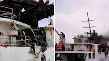 النقل تحسم الجدل بشأن سفينة "TIHAMA" المستهدفة أمام سواحل اليمن وعلاقتها