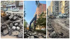 محافظ الجيزة يتابع رصف وتطوير شارع كفر طهرمس ببولاق الدكرور