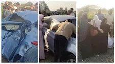 بعد حادث العروسين.. السكة الحديد تغلق ممر سنجرج بالمتاريس في المنوفية