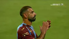 محمد صلاح يحتفل بهدف طرابزون سبور في شباك قاسم باشا (فيديو)