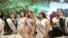 من الإسكندرية إلى العالم.. ملكات جمال البحر المتوسط يروّجن للسياحة المصرية - صور
