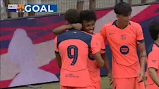 "بصمة عبد الكريم".. برشلونة يحقق الفوز بخماسية على بازل السويسري وديا