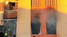  أشعلها وفر هاربًا.. زوج متهم بإحراق شقة سكنية في طور سيناء (فيديو وصور)