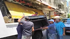 1.5 مليون جنيه غرامات.. إغلاق 124 محلًا في الإسكندرية -صور