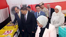 تشكيلة متنوعة وأسعار مخفضة.. افتتاح معرض حلوى المولد النبوي في بنها - صور