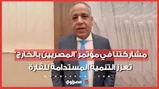 رئيس “جمعية رجال الأعمال المصريين الأفارقة”: مشاركتنا في مؤتمر “المصريين بالخارج” تعزز التنمية