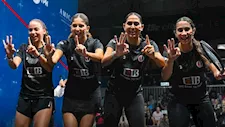 "القومي للمرأة" يهنئ منتخب مصر للناشئات بعد التتويج ببطولة العالم للإسكواش للمرة الـ13