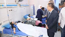 "نظارة وشبشب وبقايا طعام".. آخر ما تبقى في موقع حادث عمال المنوفية -صور
