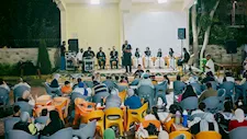 ليلة في حب النبي.. أناشيد ومدائح في احتفالية المولد النبوي ببورفؤاد (صور)