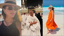 يارا السكري على البحر وكزبرة يؤدي مناسك العمرة.. لقطات النجوم في 24 ساعة