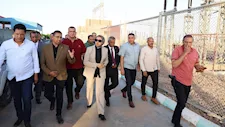 محافظ الوادي الجديد تتابع رفع قدرة محطة محولات بلاط