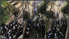 الأم في العناية.. المنوفية تُشيّع أباً وابنته العروس بعد غرقهما بالساحل الشمالي -صور