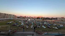 الشباب والرياضة تحسم جدل إيفنت سيارات معدلة بملعب نجيل طبيعي بكفر الشيخ- صور