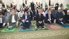 محافظ بني سويف يشهد احتفال الأوقاف بالمولد النبوي الشريف -صور 