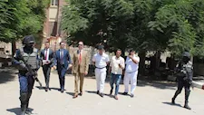 مدير أمن سوهاج يتفقد خدمات تأمين امتحانات الدور الثاني للثانوية العامة