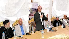  نائب محافظ المنيا يشهد إطلاق 40 مشروعًا صغيرًا بقرية دير الجرنوس -صور