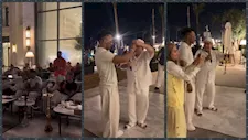 محمد رمضان يلتقي "العبار" في سهرة غنائية بمراسي الساحل الشمالي