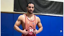 "بعتذر لوالدي".. محمد الشامي يكشف أسباب مغادرة بعثة منتخب المصارعة