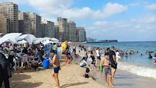 البحر ممنوع بسبب "ملتم أغسطس".. ماذا يحدث على شواطئ الإسكندرية؟- صور