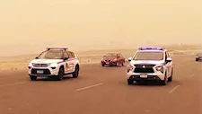 "الداخلية" تحذر قائدي السيارات.. غلق طريق مطروح - سيوة بسبب الأتربة