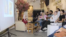 بالصور.. اتحاد المصورين العرب ينظم محاضرة لحنان مأمون عن التصوير الفني