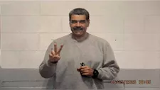 أول ظهور لرئيس فنزويلا من داخل سجنه بأمريكا ورسالة إلى أنصاره (شاهد)