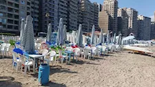 بعد قرار غلقه.. الصور الأولى لشاطئ وانلي في الإسكندرية