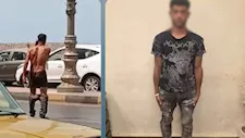 كشف ملابسات فيديو متداول لشخص يخلع ملابسه بأحد شوارع الإسكندرية
