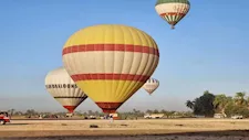 الطقس يؤجل عودة البالون الطائر لسماء الأقصر بعد توقف 3 أشهر