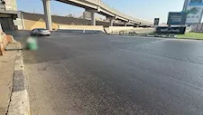 بعد شكاوى المواطنين.. إصلاح تلفيات فواصل كوبري النزهة | صور