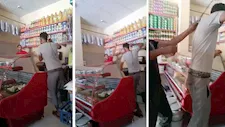 ضربه بالكرباج داخل محل.. ضبط المتهم بالتعدي على عامل بالسويس قبل هروبه