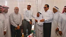 بحضور المشايخ والعواقل.. محافظ جنوب سيناء يستعرض خطة التطوير الشاملة لمدينة دهب 
