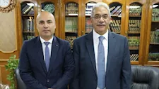 عميد "علوم الرياضة بنين" يُطلع رئيس جامعة الأزهر على اختبارات القدرات