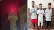 "تورتة وشماريخ فوق الصهريج".. القصة الكاملة لاحتفال فني بمحطة مياه بعيد ميلاده