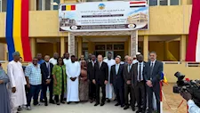 وزير التعليم العالي يتفقد التشطيبات النهائية لفرع جامعة الإسكندرية في إنجامينا  
