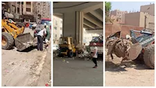 محافظ الجيزة يرصد مخالفات وتجمعات قمامة.. ويكلف بسرعة التعامل