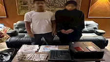 ضبط سيدة وزوجها لترويج العملات المقلدة في الجيزة وبورسعيد