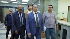 بالصور.. نقيب المحامين يتفقد المبنى الجديد للنقابة تمهيدًا لفرشه ونقل الإدارات إليه
