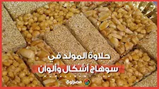 من الفولية والسمسمية للديناميت.. حلاوة المولد في سوهاج أشكال وألوان والكيلو بـ 170 جنيها