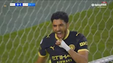 شاهد هدفي عمر مرموش مع السيتي في مرمى أتلتيكو مدريد (فيديو)
