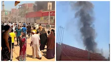 مصرع 3 وإصابة 4 في حريق هائل بمصنع كيماويات بالمنوفية