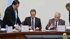 توأمة إعلامية.. الشوربجي والمسلماني يوقعان بروتوكول لتعزيز التعاون المشترك