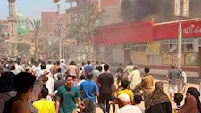 3 وفيات و4 مصابين.. إخماد حريق مخزن بويات بأجهور الرمل في المنوفية (صور)
