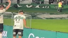 "سقوط مروع".. إصابة لاعب خلال احتفاله بهدف في الدوري البرازيلي 