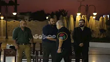بدء عزاء الفنان محمد التاجي بمسجد الشرطة - صور