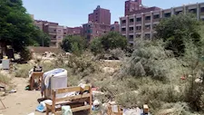 "سور وحشائش بلا مبنى".. 4 سنوات على إزالة "الفشن الثانوية بنين" ومعاناة الطلاب مستمرة -صور  