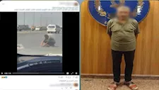 مفاجأة وراء تثبيت المسامير.. تفاصيل فيديو صادم على أحد كبارى القاهرة