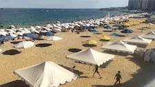 آخر جمعة قبل المدارس.. تعرف على حالة البحر بشواطئ الإسكندرية (صور)